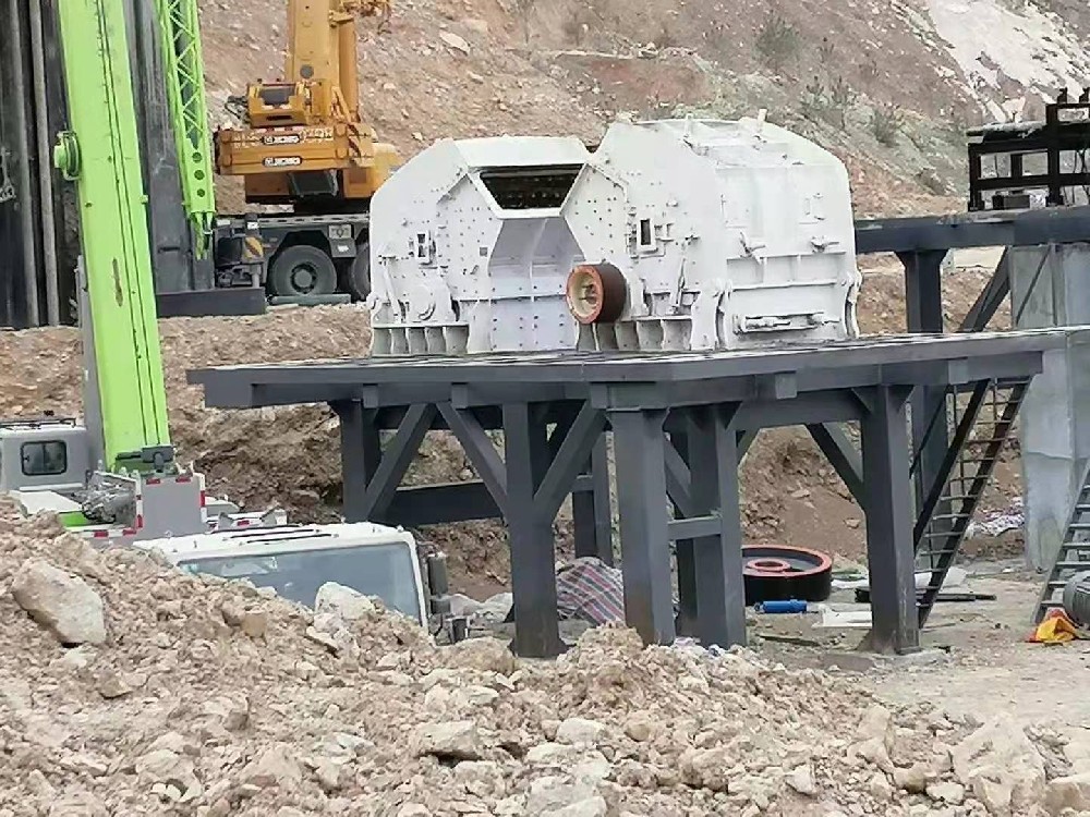 湖南怀化博朗机械承建砂石线现场